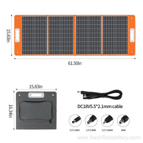 Portable Folding Charger Foldable Solar Power Light system